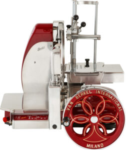 Volano B116SA Rouge La trancheuse historique avec la commodité d'une automatique