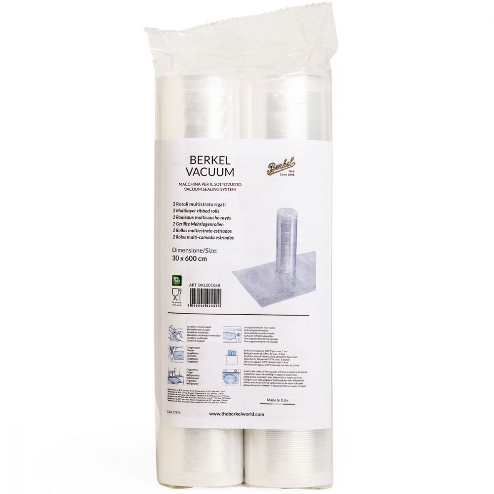 Film plastique en rouleau / 2 rouleaux / 30x600cm