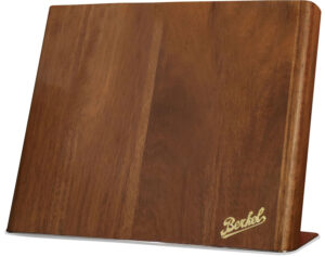 Bloc à couteaux aimanté marron Acacia.