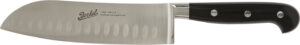 Adhoc noir brillant -  Couteau Santoku 18cm