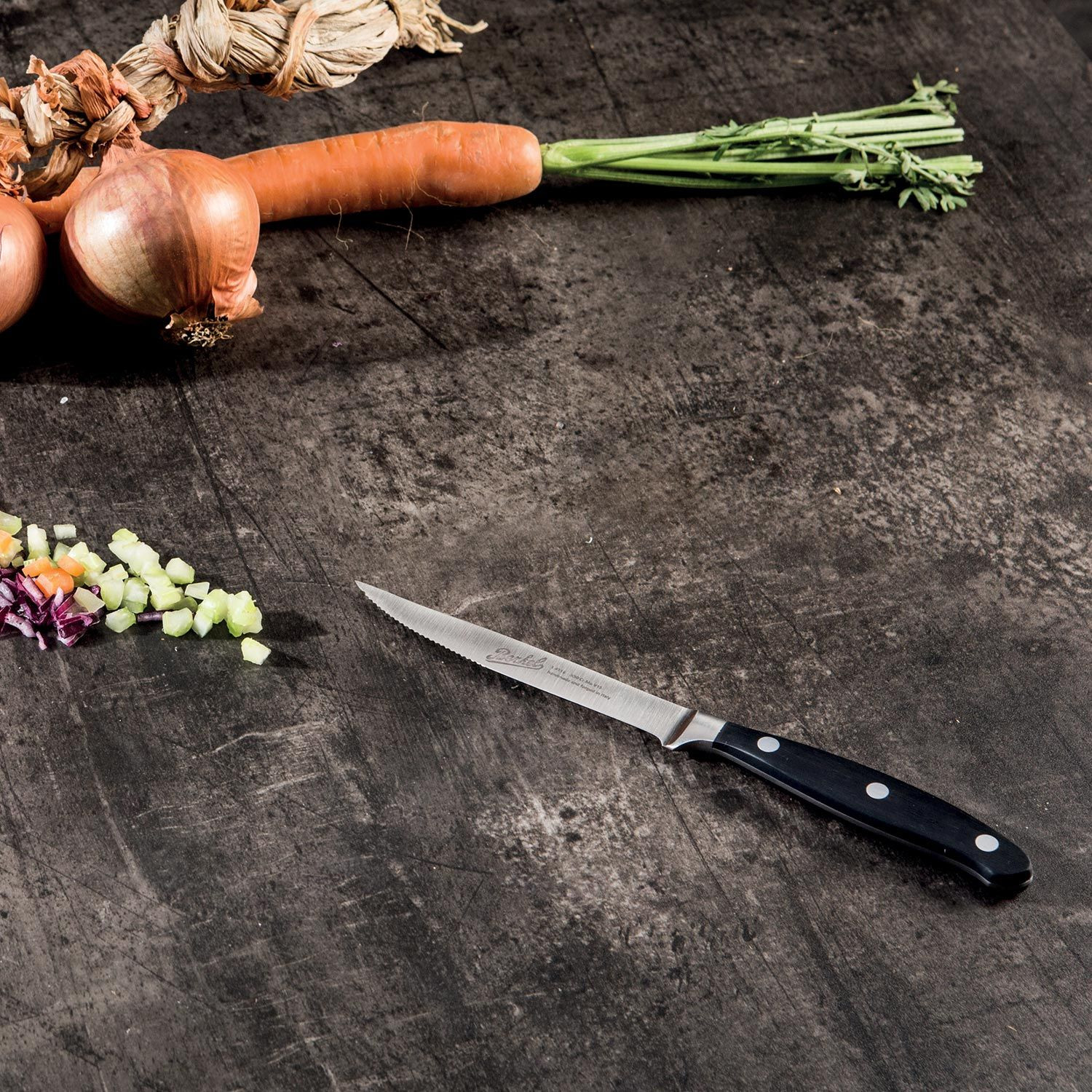 Adhoc noir brillant - Couteau à steak 11 cm – Image 3