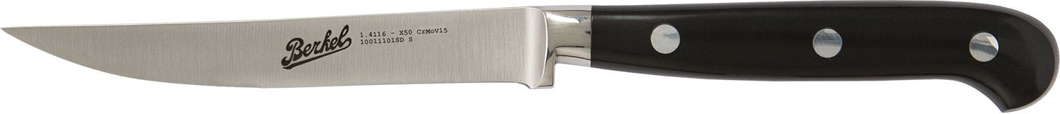 Adhoc noir brillant - Couteau à steak 11 cm