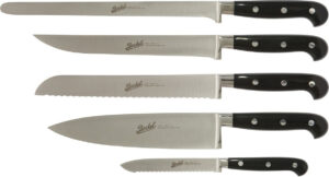 Adhoc noir brillant - Coffret de 5 couteaux de chef