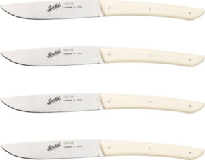 Color Set de 4 couteaux à steak cream