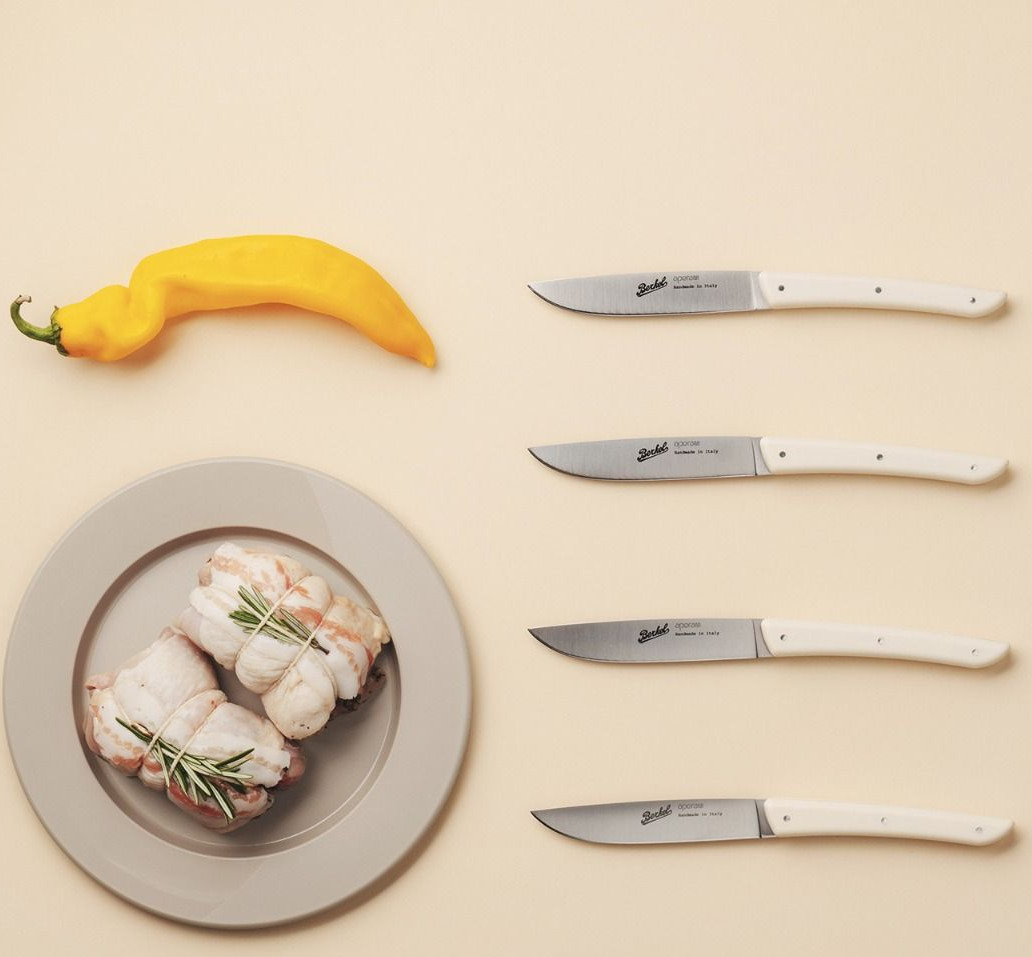 Color Set de 4 couteaux à steak cream – Image 2