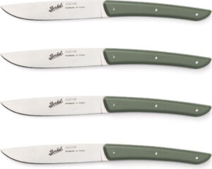 Color Set de 4 couteaux à steak vert