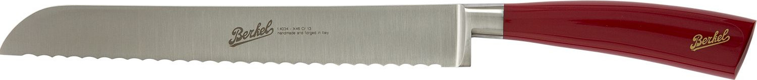 Elegance rouge - Couteau à pain 22 cm