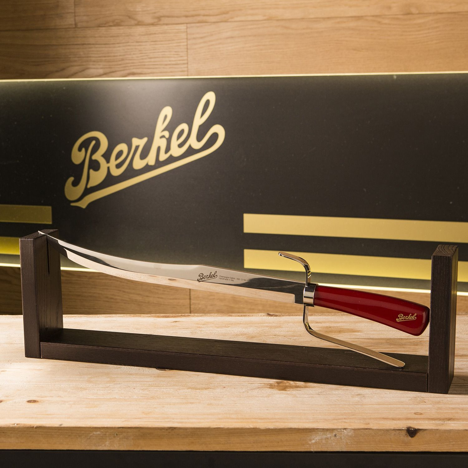 Sabre à champagne Superior Elegance rouge – Image 3