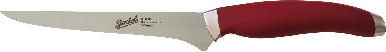 Teknica Couteau Désosseur 16 cm rouge