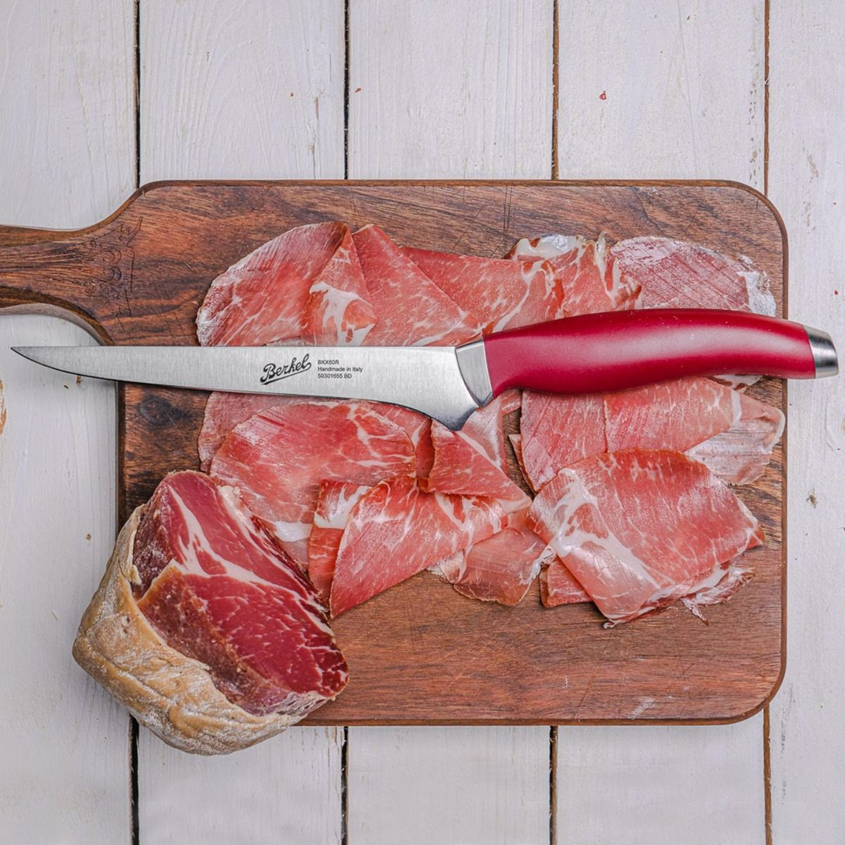 Teknica Couteau Désosseur 16 cm rouge – Image 3