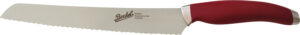 Teknica Couteau à pain 22 cm rouge