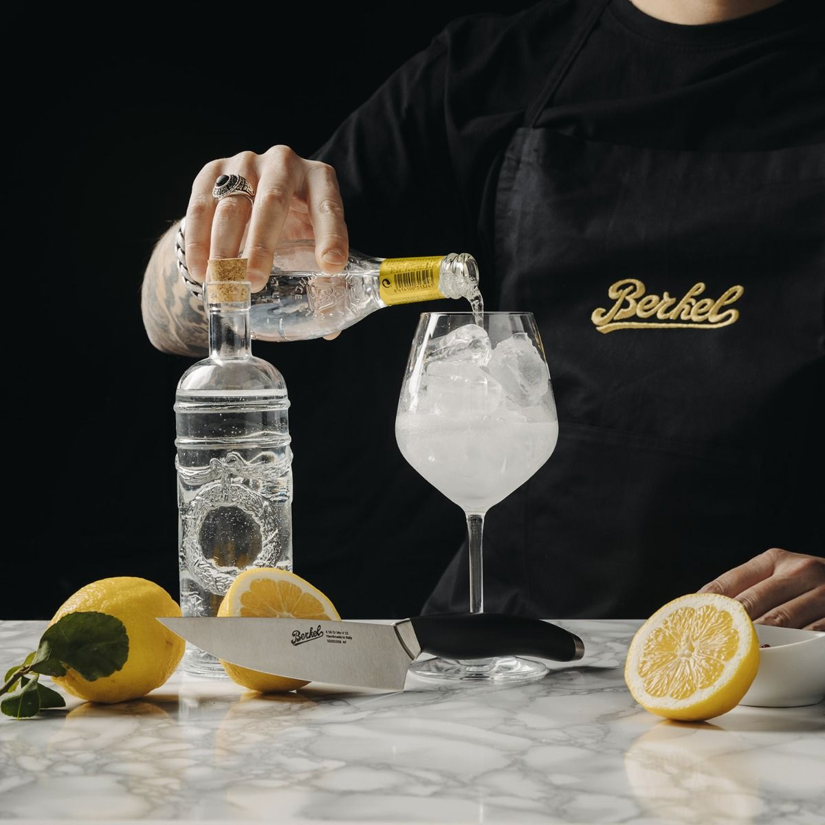 Teknica - Couteau Cuisine 15 cm noire – Image 4