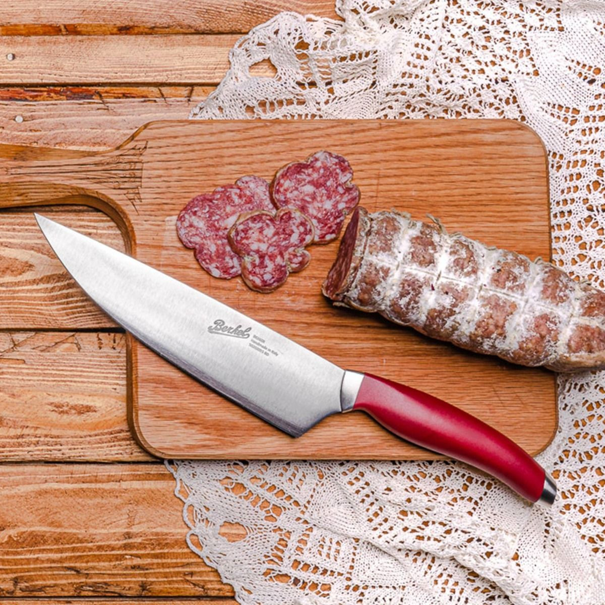 Teknica Couteau Cuisine 20 cm rouge – Image 3