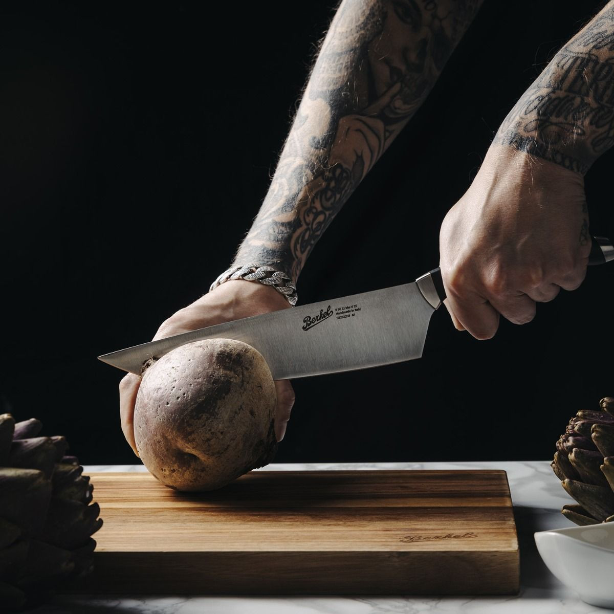 Teknica Couteau Cuisine 22 cm noire – Image 4