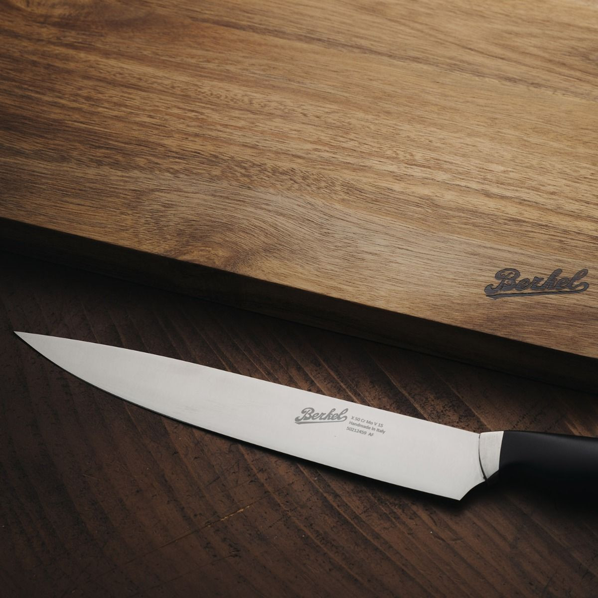 Teknica Couteau à filet 24 cm noire – Image 3