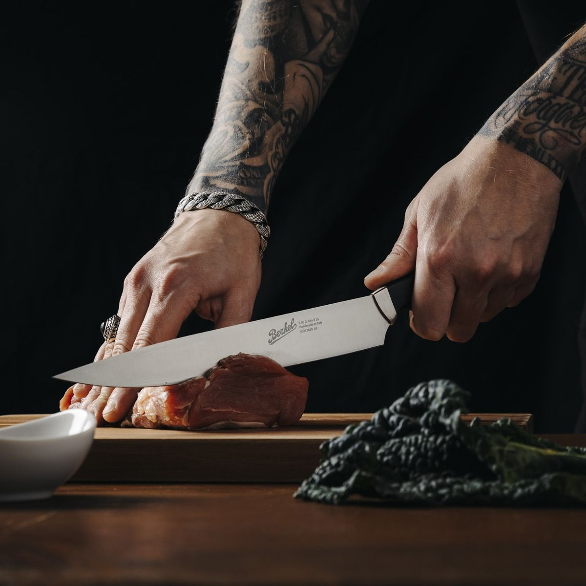 Teknica Couteau à filet 24 cm noire – Image 4