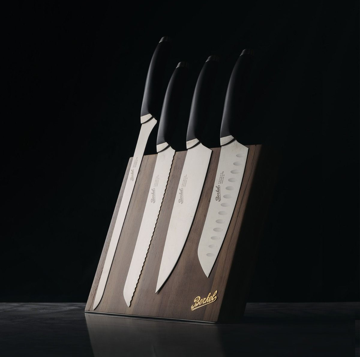 Teknica Set de 4 Couteaux Chef noire – Image 4