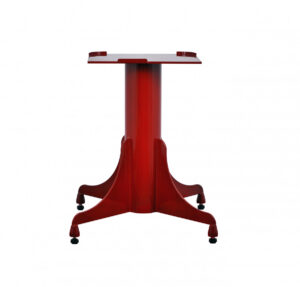 Socle basic en fer rouge
