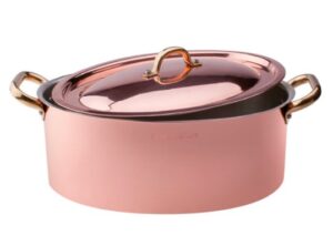 Casserole ovale haute