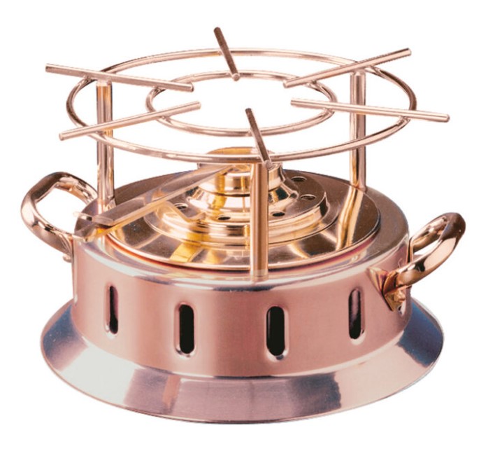 Flambeau en cuivre / alcool