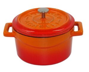 Marmite haute en fonte émaillée Ø 20 cm