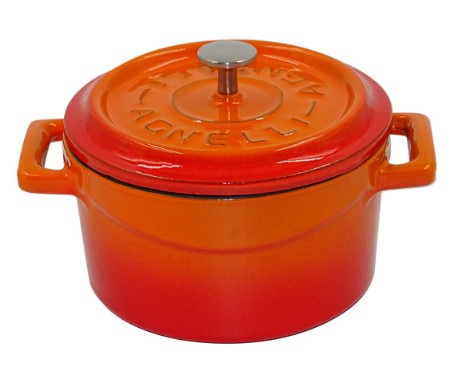 Mini Marmite en fonte émaillée Ø 10 cm