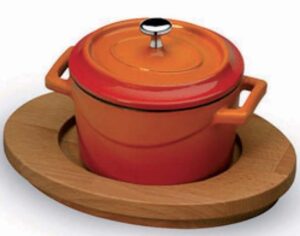 Plateau en bois pour Mini Marmite Ø 10