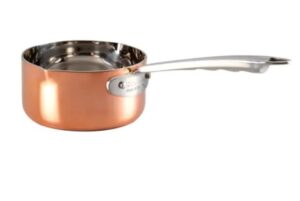 Casserole haute avec 2 becs verseurs Ø 12cm
