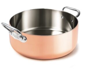 Casserole basse Copper 4 avec 2 poignées Ø 24cm