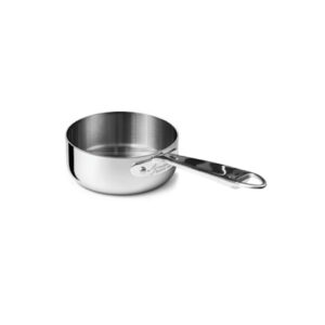 Casserole Basse avec manche Alu-Inox Lisse  Ø 20 cm