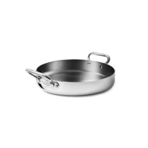 Poêle à Mijoter avec poignées Alu-Inox Lisse Ø 28 cm