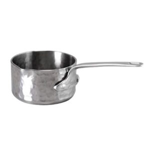 Saucière de service à bec et support - couvercle