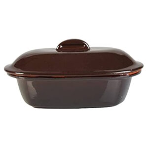 Rôtissoire avec couvercle Terracotta 37 x 23 cm
